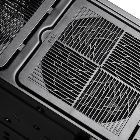 Silverstone sst-gd09b-c htpc behuizing (zwart | 1x usb-a | 1x usb-c)