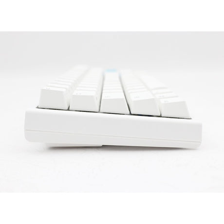 Ducky one 2 pro mini white classic rgb mechanisch gaming toetsenbord (wit, us lay-out (qwerty), cherry mx red, 60%, rgb led, double-shot pbt, quack mechanics)
