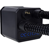 Alphacool eisbaer 360 waterkoeling (zwart, 4-pins pwm fan-connector)