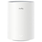 Cudy ax3000 2.5g mesh wi-fi 6 system (3-pack) mesh router (wit)