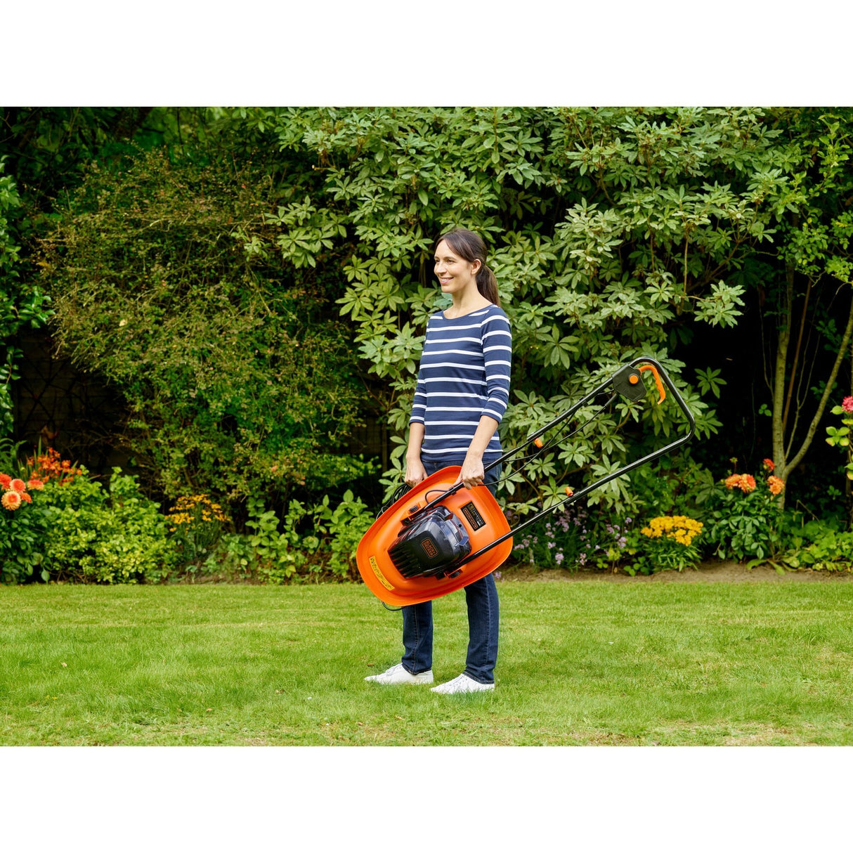 Black+decker 1200w zweefmaaier hovermaaier 30cm maaibreedte - bemwh551-qs