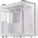 Asus tuf gaming gt502 midi tower behuizing (wit | 2x usb-a | 1x usb-c | tempered glass)