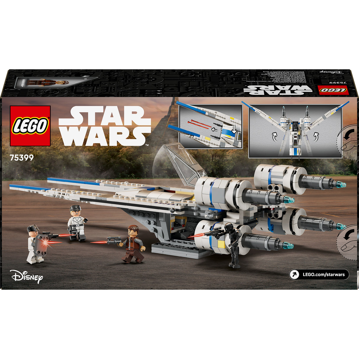 Lego ® star wars: andor™ rebel u-wing starfighter™ - 75399