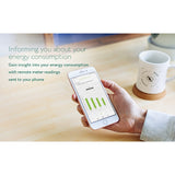 Ty frient electrici meter interface 2, led energiebesparing (wit, zigbee 3.0)