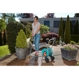 Gardena slangenwagen aquaroll s set (turquoise grijs, 18502-20)