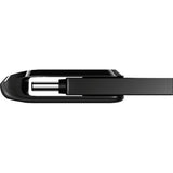 Sandisk ultra dual drive go 32 gb usb-stick (zwart, usb-a 3.2 (5 gbit s), usb-c 3.2 (5 gbit s))