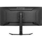 Iiyama g-master red eagle gcb3484wqsu-b1 34 curved ultrawide gaming monitor (zwart, 2x hdmi, displayport, 2x usb-a, usb-b, 2x usb-c, 180 hz)