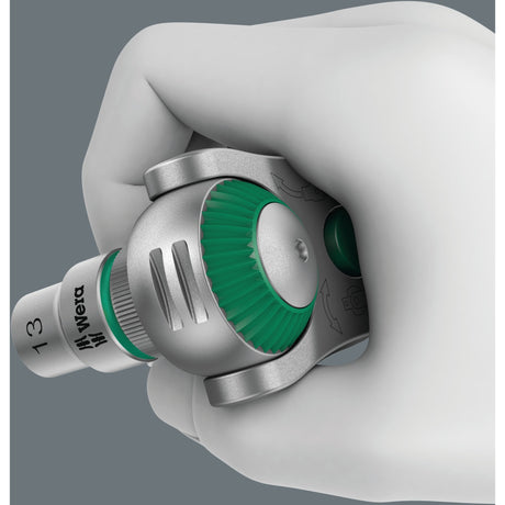 Wera 8000 a sb zyklop speed ratel met 1 4 -aandrijving (05073260001)