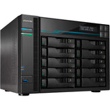 Asustor lockerstor 10 pro as7110t nas (zwart)