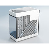 Hyte y60 midi tower behuizing (wit zwart | 3x usb-a | tempered glass)