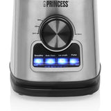 Princess 212094 blender solid pro (roestvrij staal zwart, 1,75 liter | rvs messenblok 6 messen | auto-clean-functie | onderdelen vaatwasserbestending)