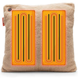 Cozy una woolly 45 x 45 cm draadloos warmtekussen (lichtbruin, powerbank 5000 mah)