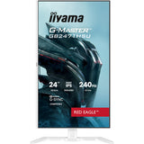 Iiyama g-master red eagle gb2471hsu-w1 23.8 gaming monitor (wit (mat), 2x hdmi, displayport, usb-a, usb-c, 240 hz)