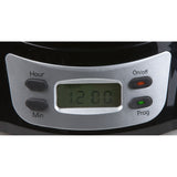 Domo koffiezet met timer en display do708k koffiefiltermachine (zwart, 1,5 liter)