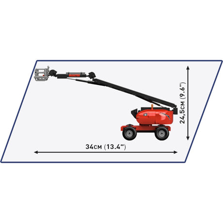 Cobi youngtimer collection - manitou 280 tj constructiespeelgoed