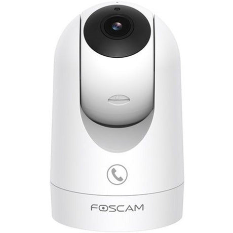 Foscam r8m ultra hd, dual-band wifi 6 beveiligingscamera (wit)