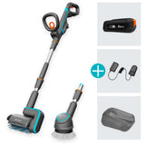 Gardena aquabrush universal set - accu terrasreiniger - multireiniger - 18v