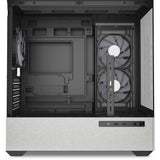 Sharkoon mk7 argb mini tower behuizing (zwart | 2x usb-a | 1x usb-c | rgb | tempered glass)