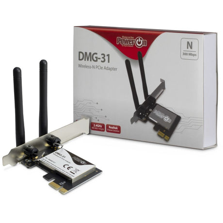 Inter-tech dmg-31 wireless-n pcie adapter wlan adapter