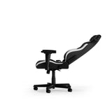 Dxracer drifting l black white epu leather gamestoel (zwart wit)