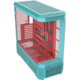 Thermaltake view 600 tg mint strawberry big tower behuizing (mint bes | 2x usb-a | 1x usb-c | tempered glass)