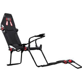 Next level racing f-gt lite foldable racing simulator (zwart rood)