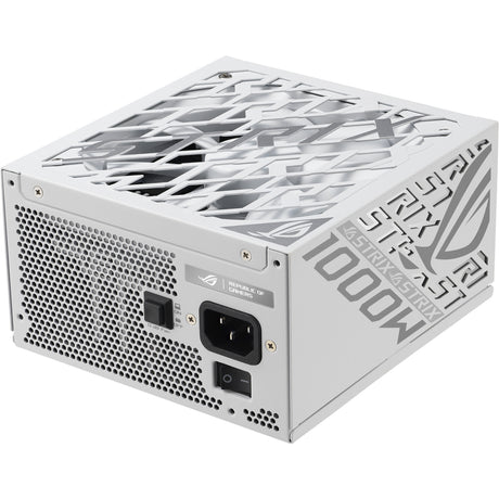 Asus rog strix platinum white edition modulaire 1000 watt voeding (wit, 1x 12v-2x6, 4x pcie)