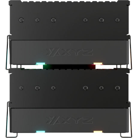 Xyz pc gear thermax 6 duo rgb cpu-koeler (zwart, argb, pwm)