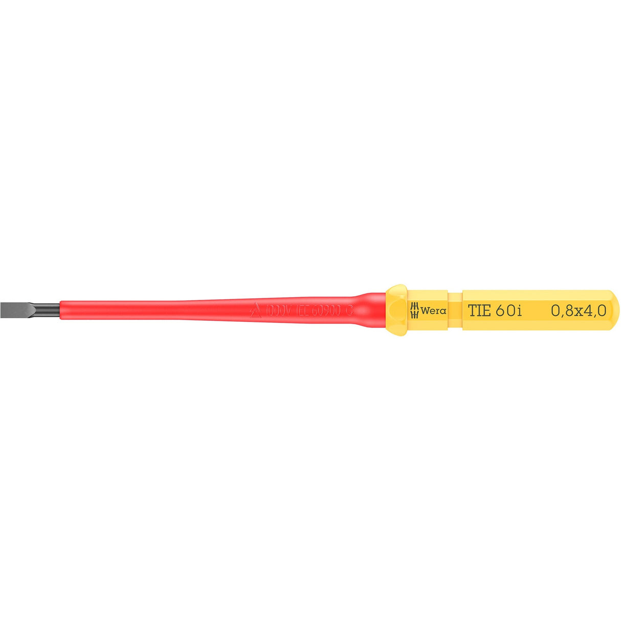 Wera kraftform kompakt vde 17 ra imperial 1 schroevendraaier (rood geel, 17‑delig)