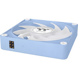 Thermaltake ct120 ex argb sync pc cooling fan hydrangea blue (3-fan pack) case fans (lichtblauw, 3 stuks, 120 x 120 x 25 mm, pwm)