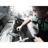 Wera kraftform 12sb1 micro-schroevendraaierset (zwart groen, voor elektrische apparaten)