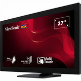 Viewsonic 10-point touch screen monitor td2760 27 (zwart, 1x hdmi, 1x displayport, vga, usb-a, usb-b)