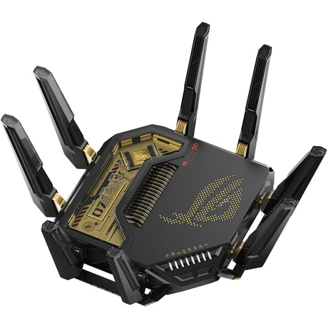 Asus rog rapture gt-be98 20th anniversary edition router (zwart)