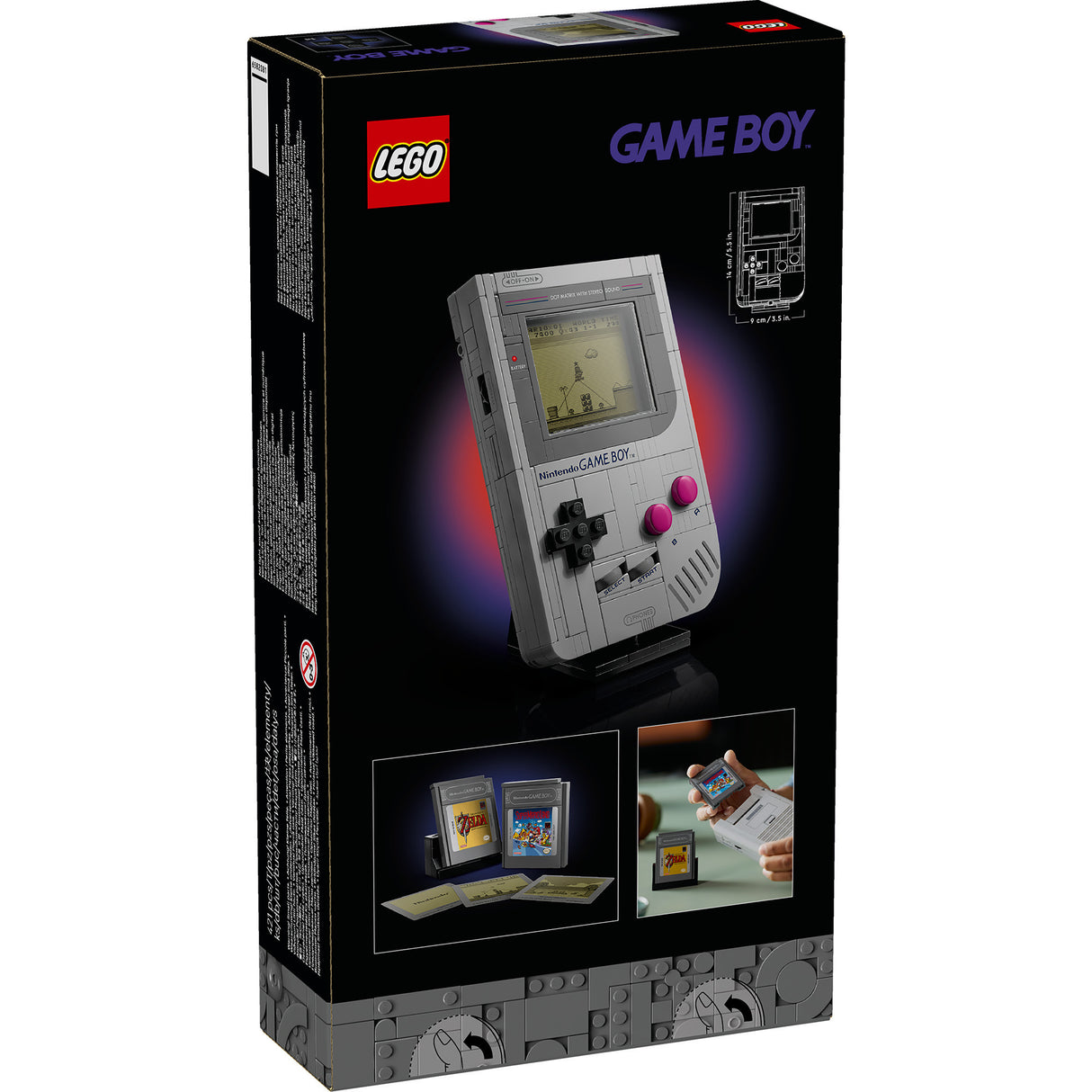 Lego super mario - gameboy constructiespeelgoed (72046)