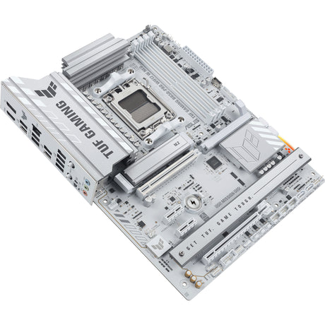 Asus tuf gaming b850-pro wifi7 w neo socket am5 moederbord (wit, raid, 2,5gb-lan, wlan, bt, sound, atx)