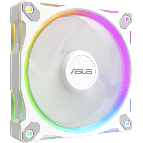 Asus prime mr120 argb reverse fan - triple pack case fans (wit, 3 stuks, 120 x 120 x 28 mm, 3 stuks)