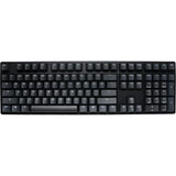 Ducky origin phantom black, toetsenbord (zwart, us lay-out, cherry mx red, hot swap, pbt double-shot keycaps)