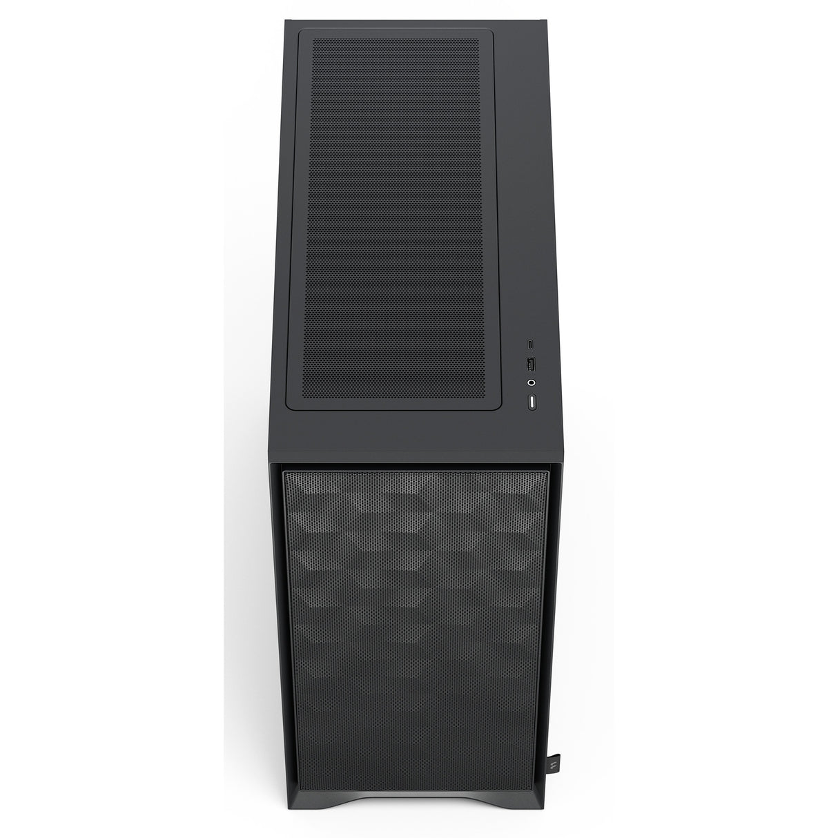 Fractal design pop 2 air midi tower behuizing (zwart | 1x usb-a | 1x usb-c | tempered glass)
