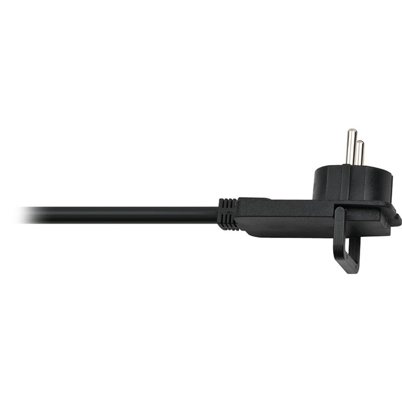 Brennenstuhl comfort-line plus, 6-voudige stekkerdoos stekkerdoos (zwart, met platte stekker, 2m h05vv-f 3g1.5)