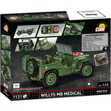 Cobi historical collection - willys mb medical constructiespeelgoed (schaal 1:12)