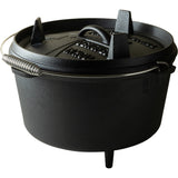 The windmill dutch oven 9 qt kookpan (zwart, ø 31.5 cm | 8.5 liter)