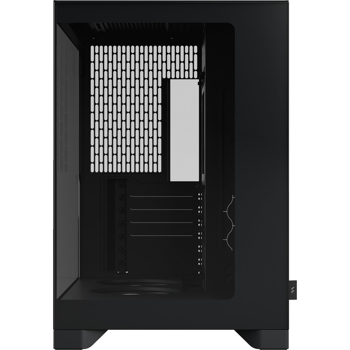Fractal design pop 2 vision rgb midi tower behuizing (zwart | 1x usb-a | 1x usb-c | rgb | tempered glass)