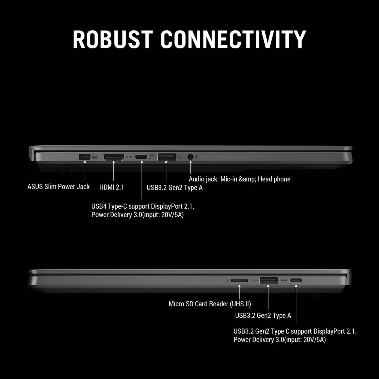 Asus rog zephyrus g14 ga403up-qs005w 14 copilot+ gaming laptop (grijs | ryzen 9 270 | rtx 5070 | 32 gb | 1 tb ssd | oled)
