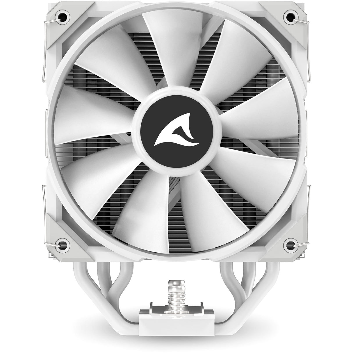 Sharkoon a50 rgb cpu-koeler (wit, 4-pins pwm fan-connector)