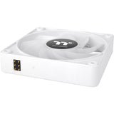 Thermaltake ct120 ex reverse argb sync pc cooling fan snow (3-fan pack) case fans (wit, 3 stuks, 120 x 120 x 25 mm, pwm)