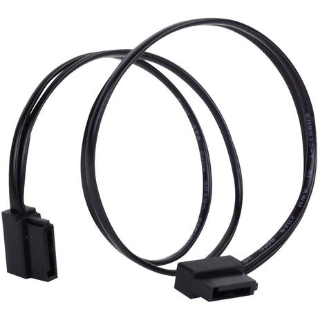 Silverstone sata iii kabel 30cm (zwart, 6gb s, low profile connector, cp11b-300)