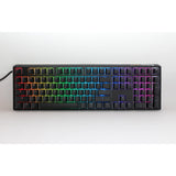 Ducky one 3 classic rgb mechanisch toetsenbord (zwart, us lay-out (qwerty), cherry mx speed silver, 100%, rgb led, double-shot pbt, hot-swappable, quack mechanics)