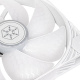Silverstone shark force 140 argb case fan (wit, 140 x 140 x 25 mm, pwm, 4-1 pin argb (5v led))