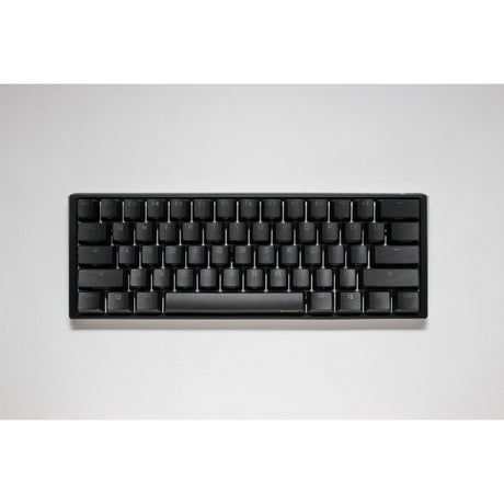 Ducky one 3 classic mini rgb mechanisch toetsenbord (zwart, us lay-out (qwerty), cherry mx silent red, 60%, rgb led, double-shot pbt, hot-swappable, quack mechanics)