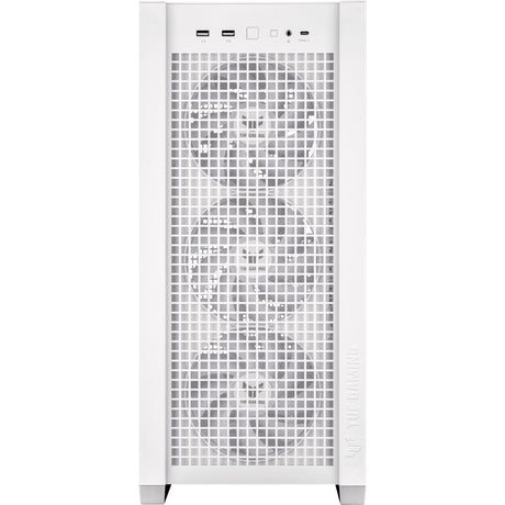 Asus tuf gaming gt302 argb midi tower behuizing (wit | 2x usb-a | 1x usb-c | rgb | tempered glass)